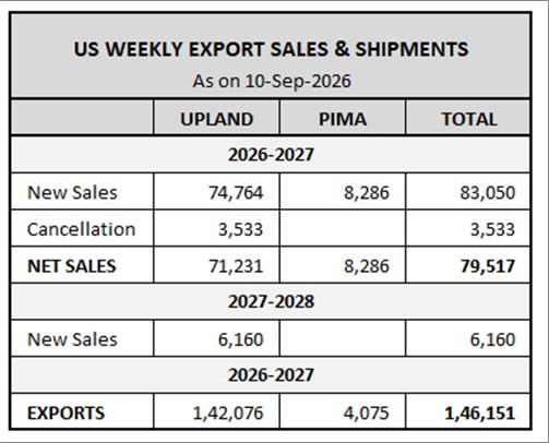 U.S. EXPORT SALES