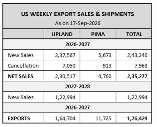 U.S. EXPORT SALES